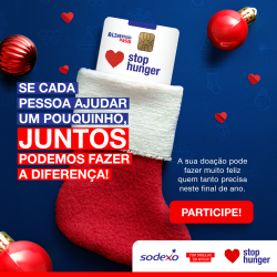 Campanha ‘Fim de Ano Solidário’ busca arrecadar fundos em prol do combate à fome